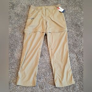 World Wide Sportsman Timberwolf Clearwater Convertible Pants SPF50 Size 10